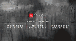 Desktop Screenshot of giorgios.com